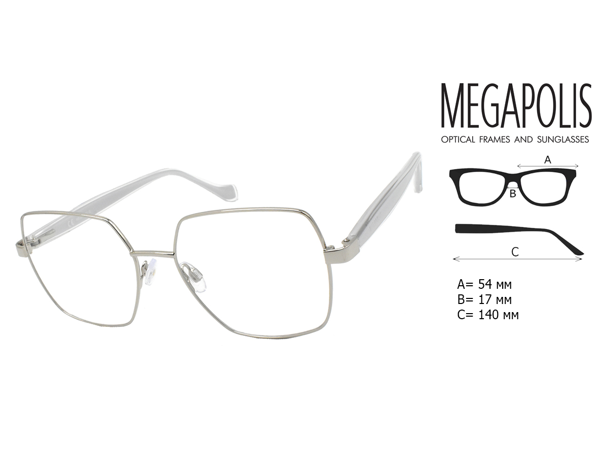 Оправа для очков Megapolis 1320 silver