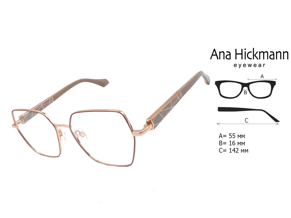 Оправа для очков Ana Hickmann AH1543 01B